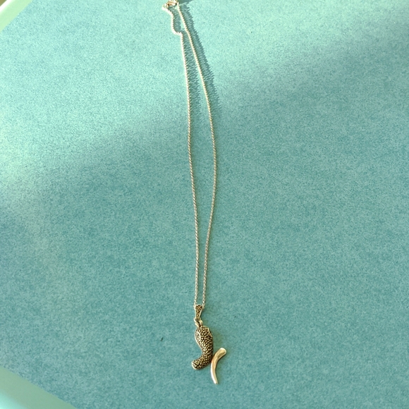 Euc: black marcasite snake necklace - Picture 3 of 4